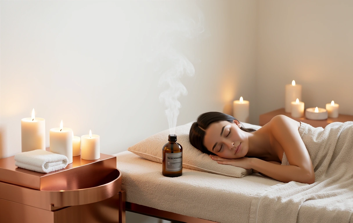 Atmosphère de spa relaxante